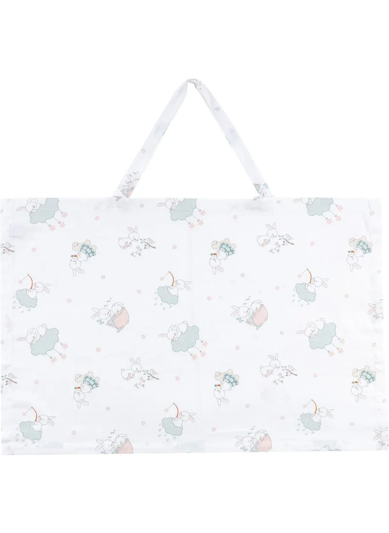 Gezenbebe Hero Muslin Baby Breastfeeding Bib (60x90) Bunny