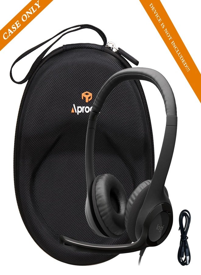 Aproca Headphones Case Compatible with Logitech H390 / Zone 301 / Zone 300 Gaming Headphones, Protable Headset Bag(Case Only) - Image 5