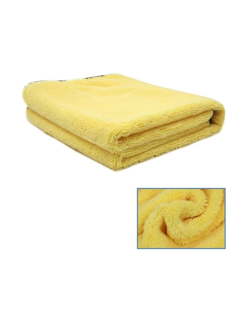 Car cleaning towel made of microfiber, size 92x56 cm - Image 3