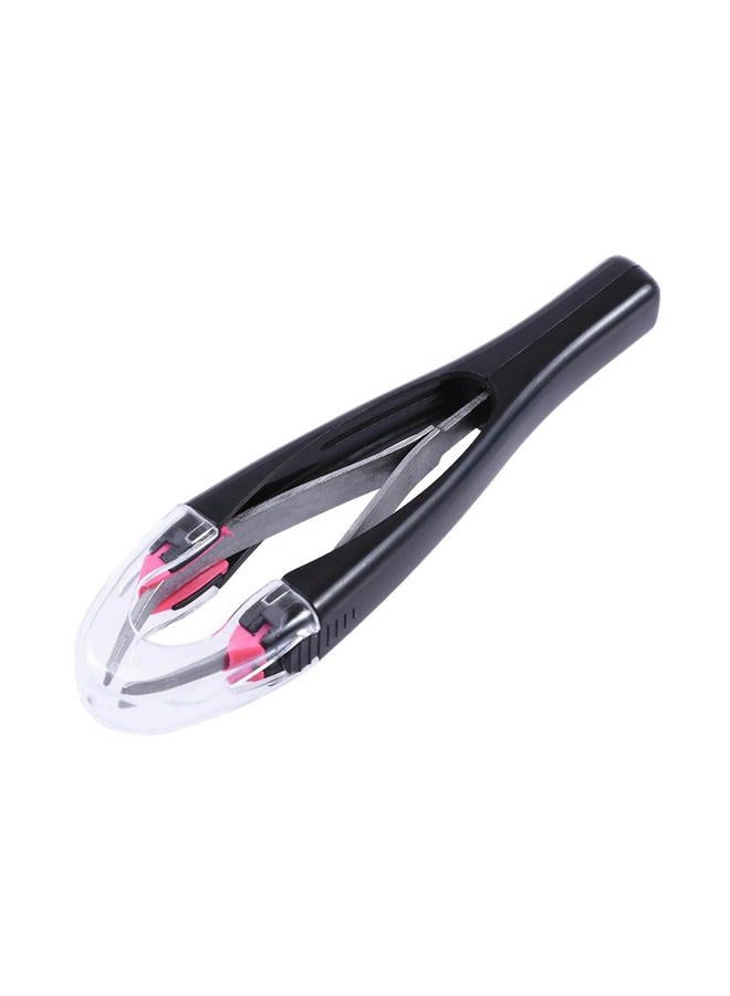 Lurrose Automatic Elastic Eyebrow Tweezer Retractable Tweezer for Eyebrow Removal (Color Random) - Image 1