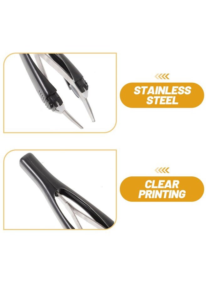 Lurrose Automatic Elastic Eyebrow Tweezer Retractable Tweezer for Eyebrow Removal (Color Random) - Image 5