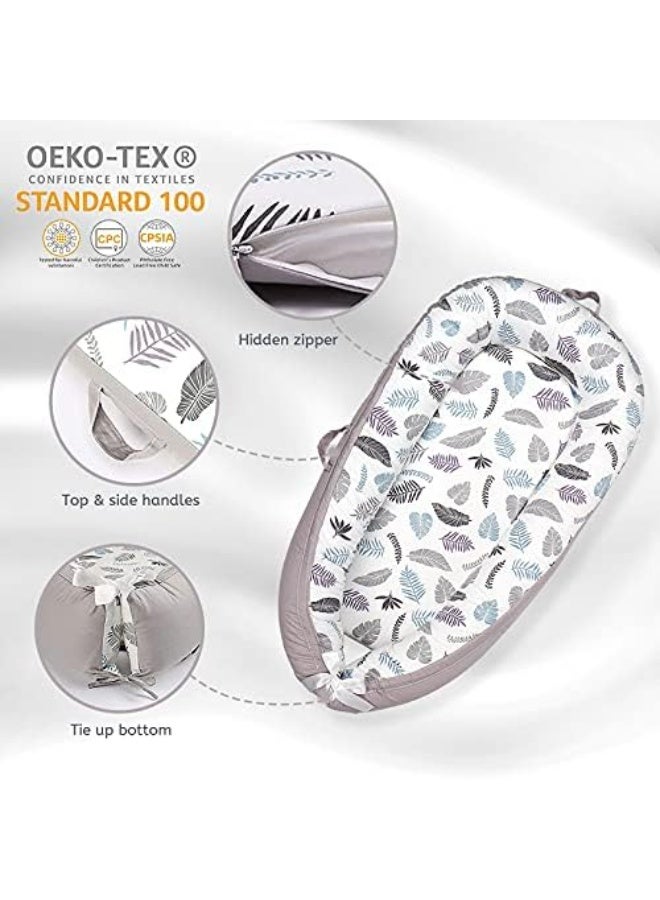 مورو مورو مستلق الطفل المتسكع الطفل عش للنوم المشترك ، متسكع حديثي الولادة قابل للتعديل المحمولة سرير الأطفال - Image 3