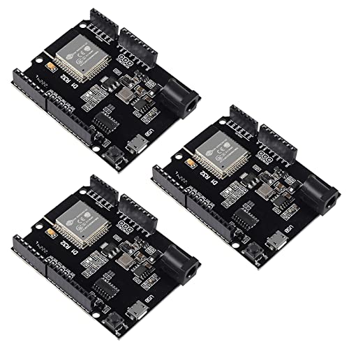 Coliao 3pcs ESP32 for Wemos D1 Mini D1 R32 ESP-32 CH340G WiFi Wireless Bluetooth Development Board 4MB Flash with Micro USB - Image 1
