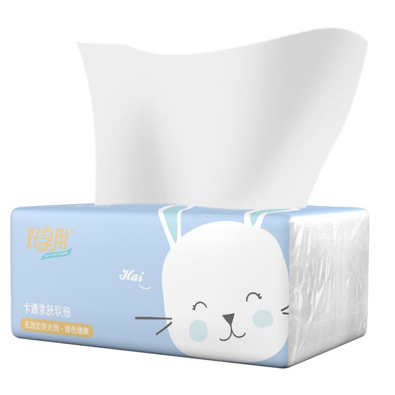Good Enjoyment Of Cartoon Tissue Paper 10 Packaging 270 3-Layer Toilet Paper Household Skin-Friendly Baby Tissue - Image 1