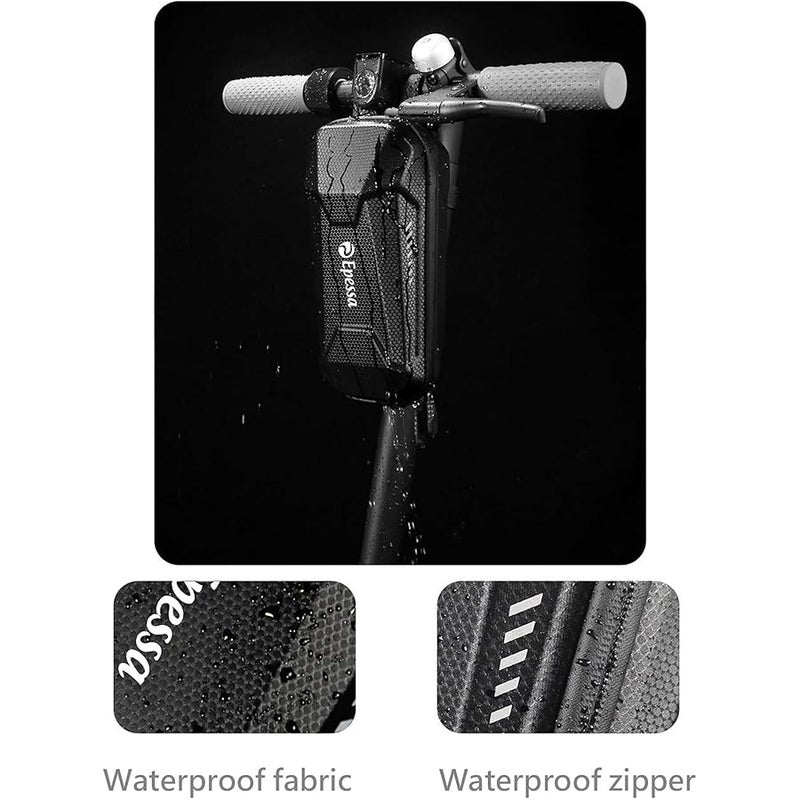 Epessa Scooter Storage Bag,Scooter Handlebar Bag,Front Hanging Bag for Mijia M365 Sedway ES ES1/ES2/ES3 Fit for Carrying Charger Tools Repair Tools|Large Capacity|EVA Material (2L) - Image 3