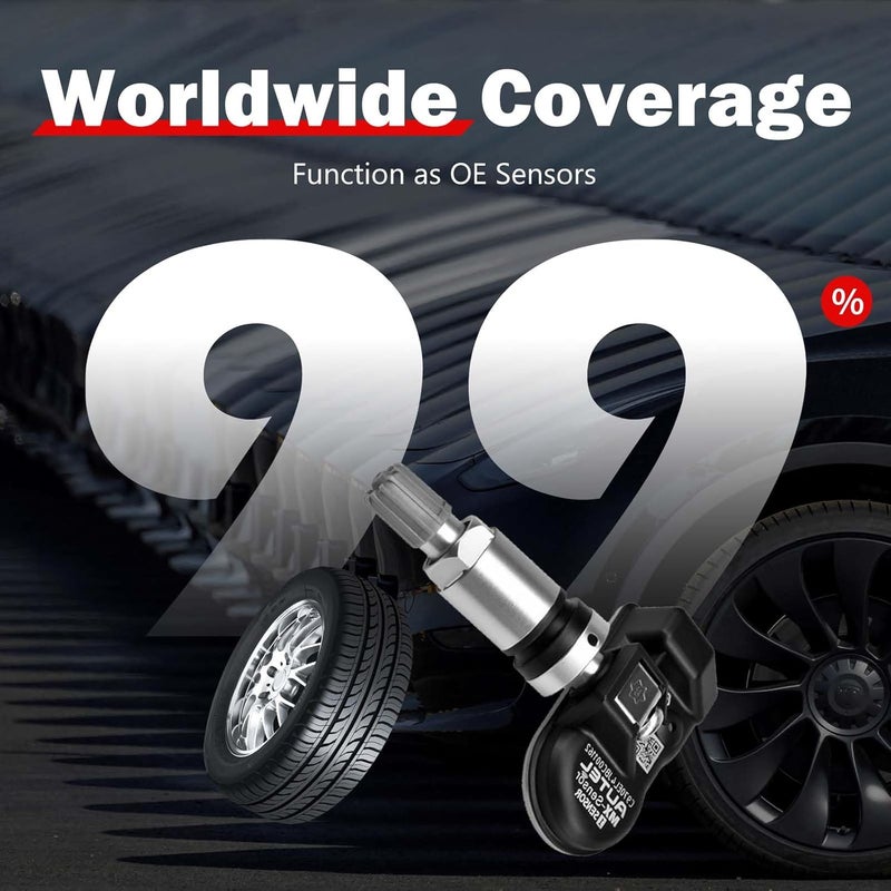 Autel MaxiTPMS MX Sensor 20pcs Universal Tire Sensor with OBD2 Scanner Dual Frequency 315MHz/433MHz - Image 4