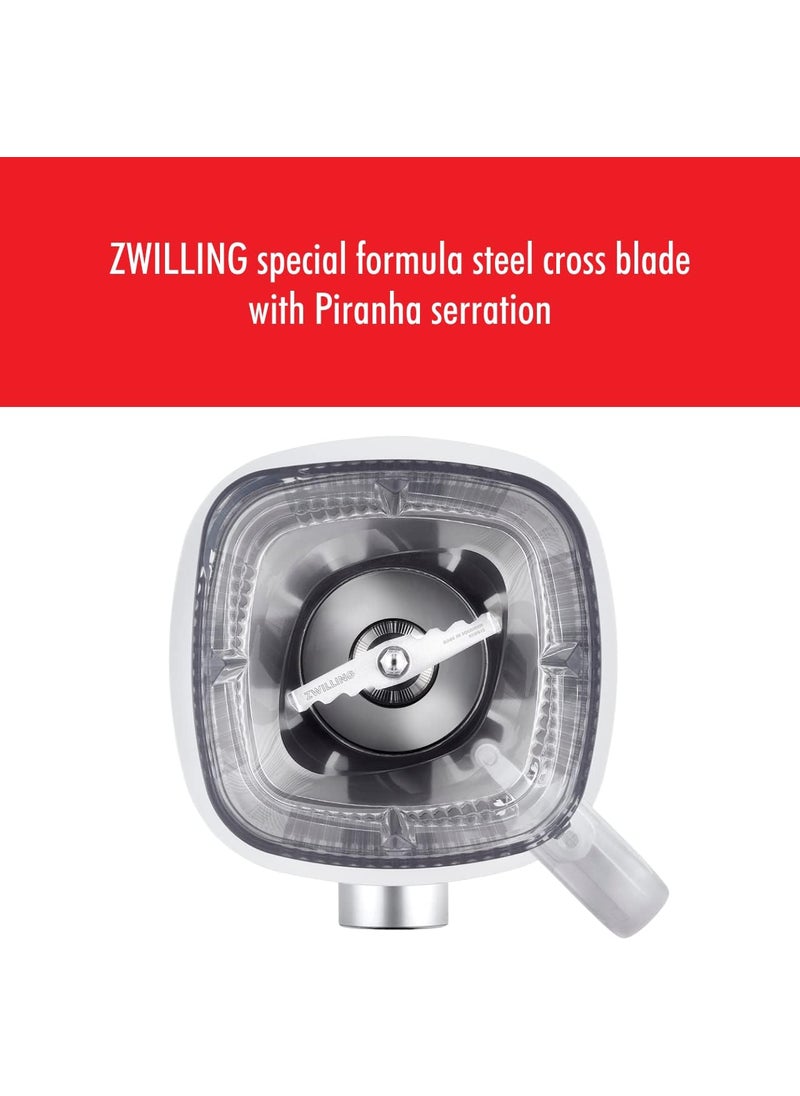 Zwilling ZWILLING Enfinigy 48oz Power Blender Jar with Cross Blade and Vacuum Lid  Black  - Image 5