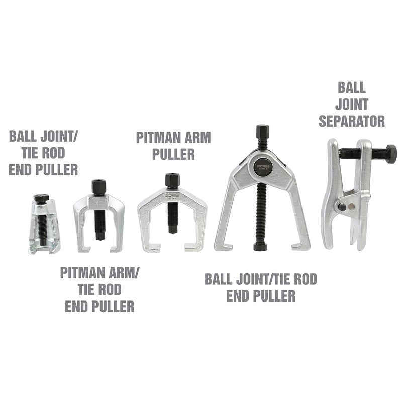 OEMTOOLS 26554 Front End Service Kit, Pitman Arm Puller & Ball Joint Separator, Tie Rod Removal Tool for Suspension Maintenance - Image 5