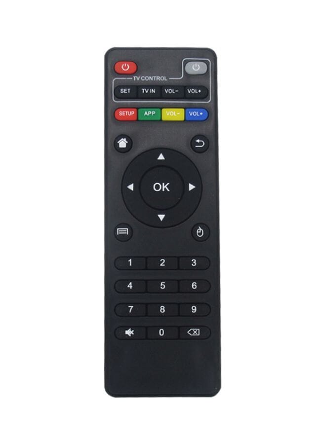 Beauenty Replacement Ir Remote Control For Android Tv Box H96 Max V88 Mxq Tx6 T95X T95Z Plus Tx3 X96 Mini Black - Image 2