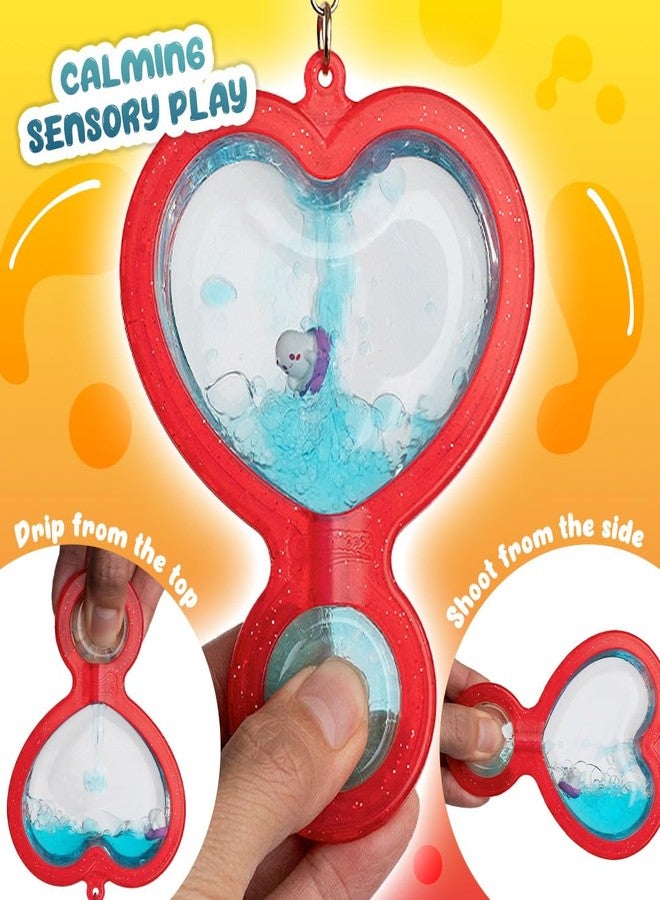 Sky Castle Goonameez, Hand-Held Sensory Toy with Floating Characters, Mesmerizing Water Mix Fidget Toy - Collect All 6 Unique Shapes for Squishy Fun, Perfect Travel Toy! (Booboo) - Image 4