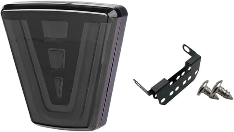 2 Pieces Black LED Brake Pilot Lights F1 Style Rear Tail Lights For Auto SUV - Image 1