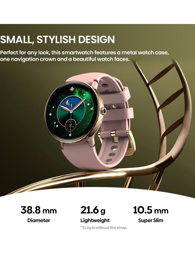 Zeblaze Smart Watch for women, Voice Calling Female Smartwatch Double Strap 1.2" HD AMOLED Display Health Monitoring Sports Smart Watch  - Image 3