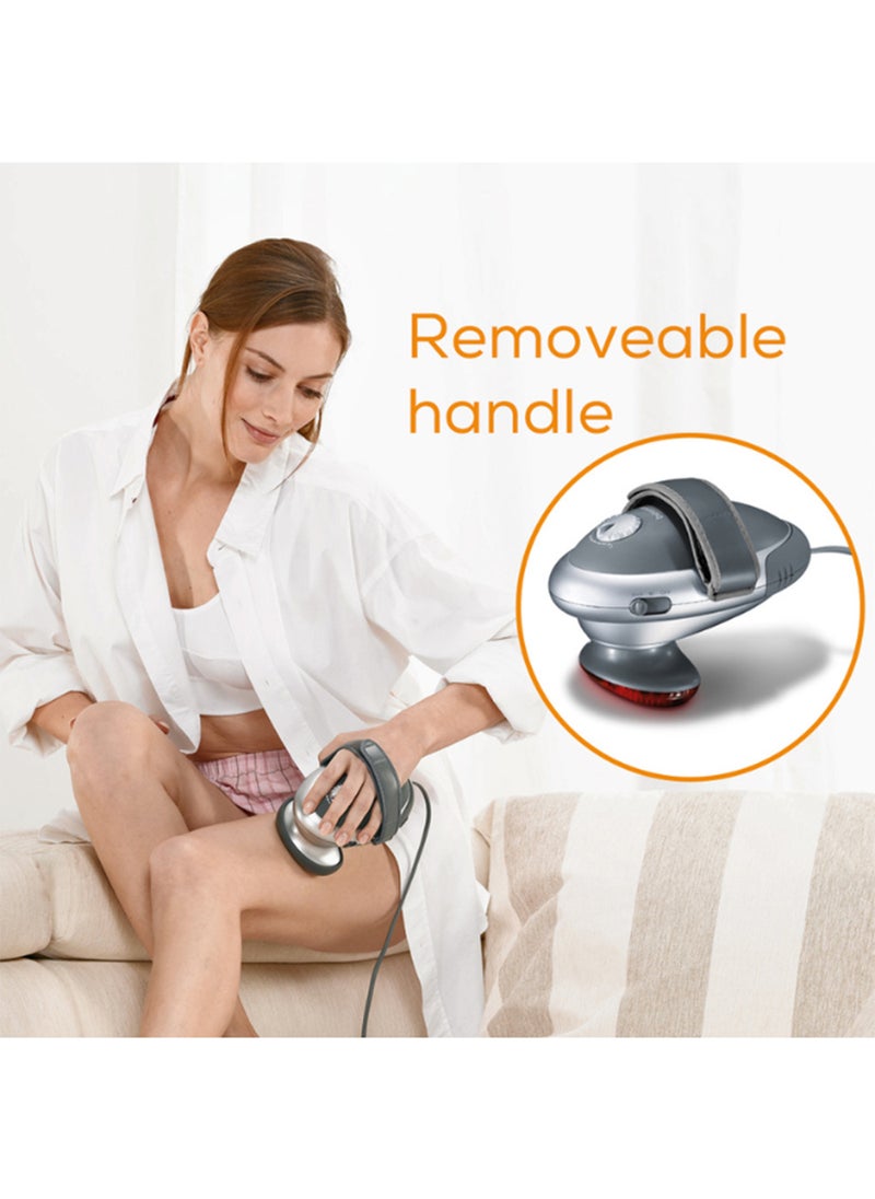 Beurer MG 70 - Infrared Tapping Massager with removable Handle | Percussion massage for your Back, Neck, Arms and Legs | Optional infrared heat | Detachable handle | 2 massage attachments | 2 intensities  - Image 3