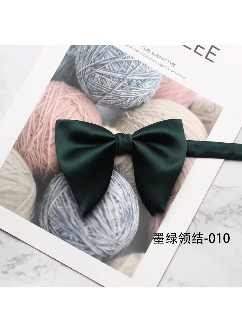 Mens bow tie tuxedo Korean style casual bow horn bow tie groom groomsman suit shirt bow tie 010