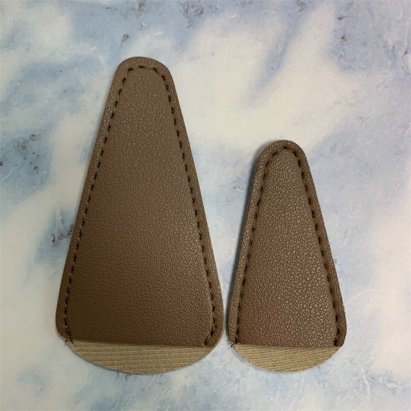 Fashion Beauty Cutters Large Small Size Protective Case Thickened Storage Case 12 Color Printable Logo Eyebrow Cutters Makeup Cutters Leather Case - Image 1