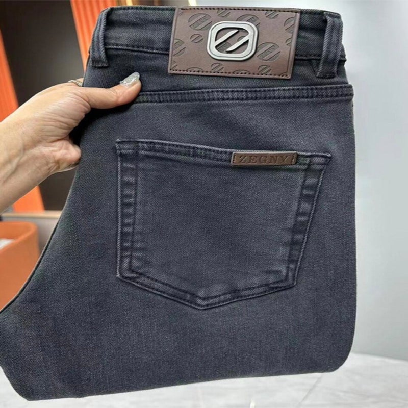 Unisex Casual Daily Denim Jeans - Image 3
