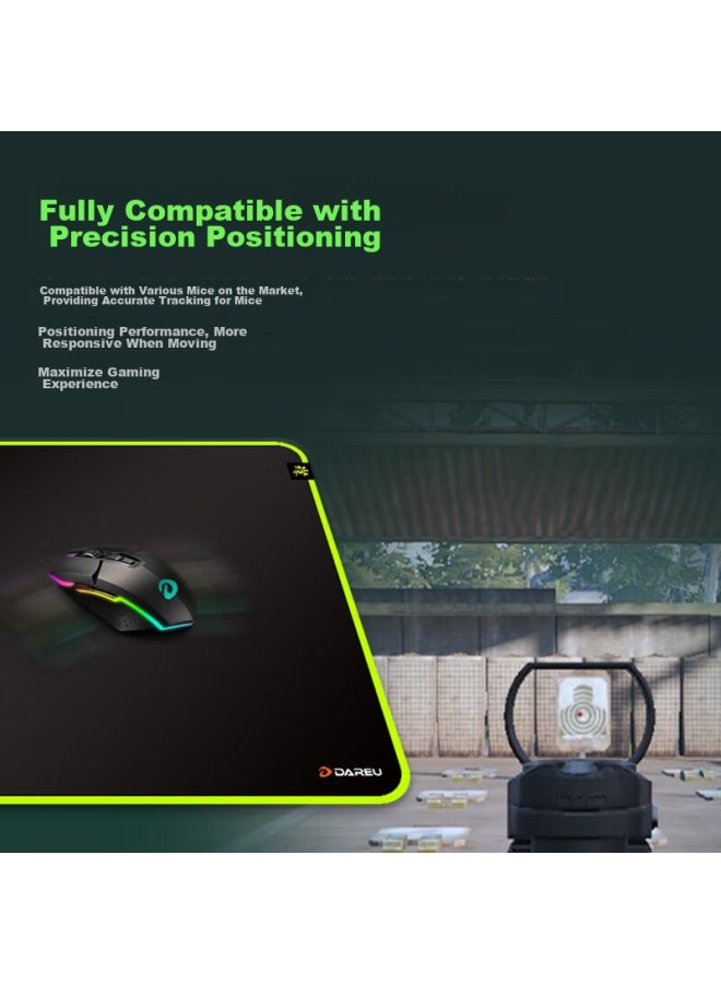Daryou Gaming Mouse Pad, Large Size For Fps, Smooth Surface, Balanced Texture, 460*400*4mm, Thickened, Sunk Edge, Csgo/counter-strike Desk Pad - Image 3