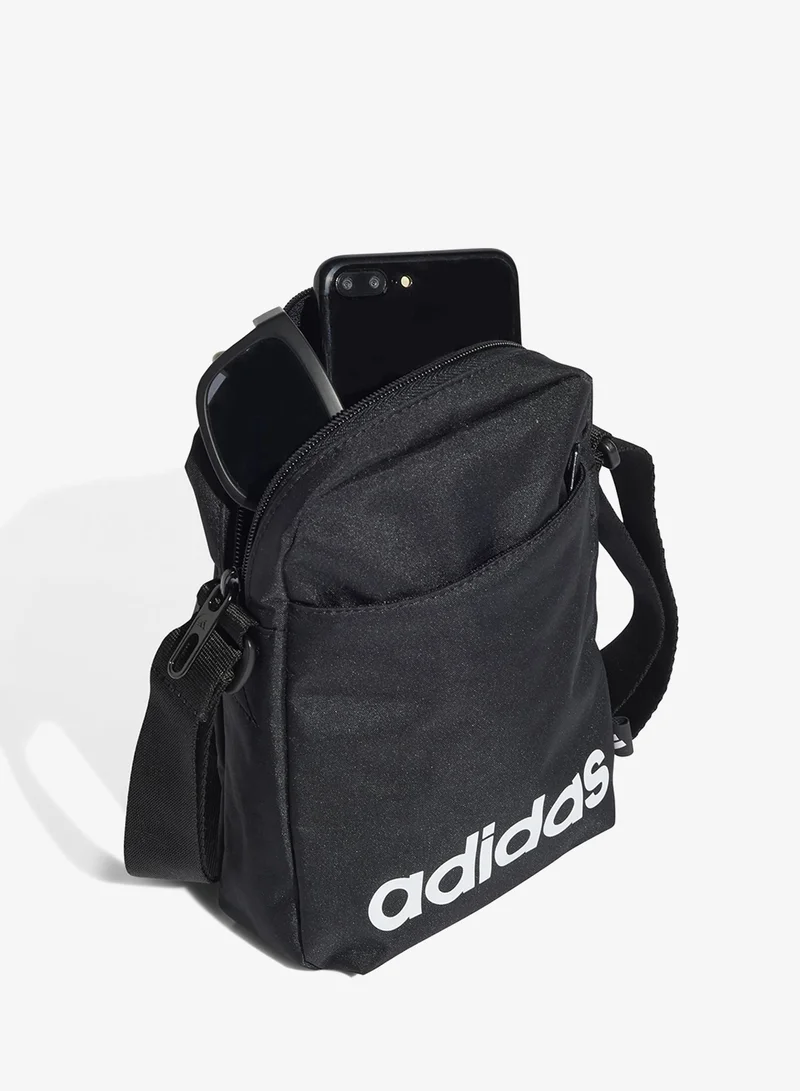 Adidas BLACK/WHITE Linear Organizer  | Best Price UAE