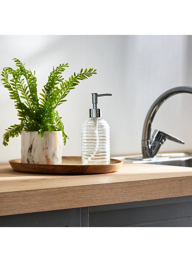 Home Box Vega Glass Soap Dispenser 400 ml - Image 4
