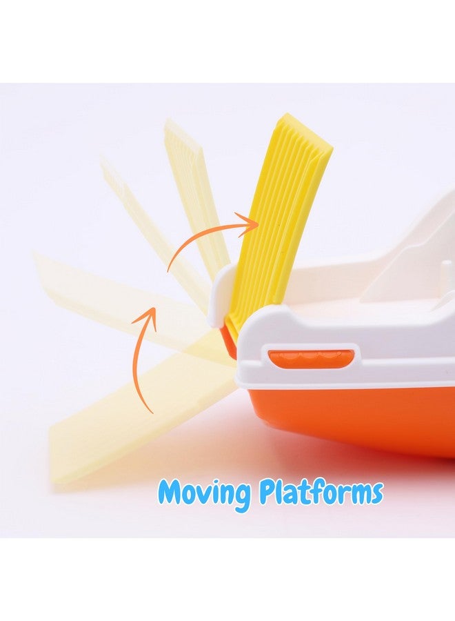 Toyland® 39cm (15") Colourful Ferry Boat with Moveable Ramps & 4 Mini Cars - Kids Floating Water Toy - Pool & Bathtime Toys - 3 Years+ - Image 5