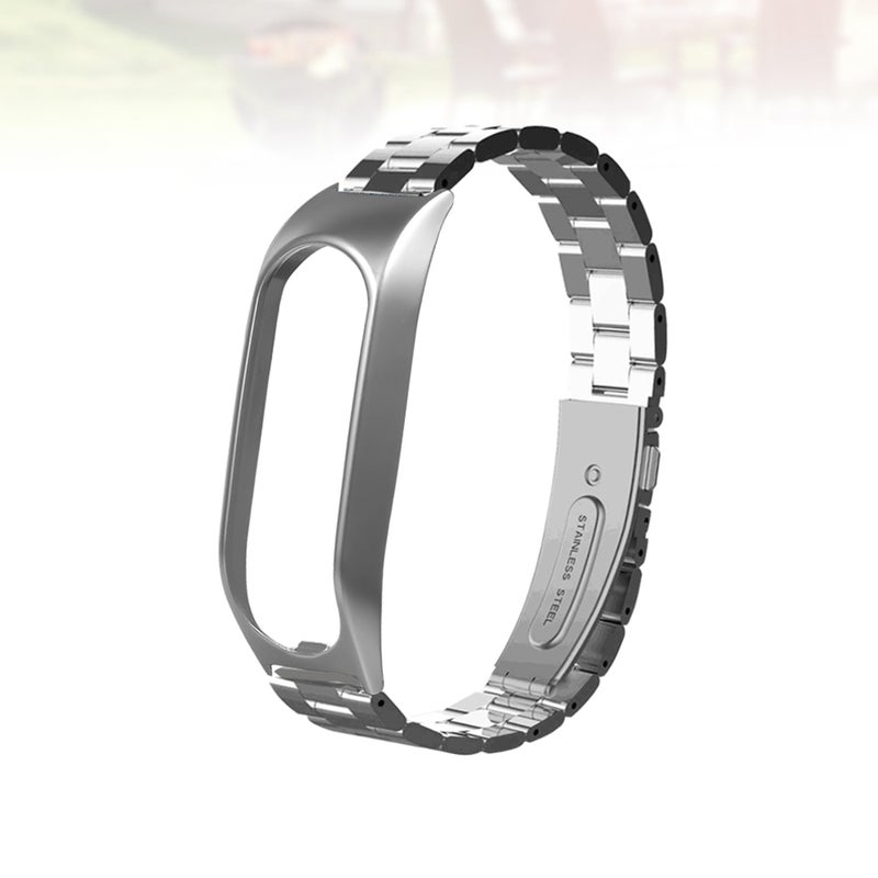 1pc Stainless Steel Watchband Wrist Strap Replacement Watch Bracelet Watch Strap Alternative Compatible for Tomtom - Image 1