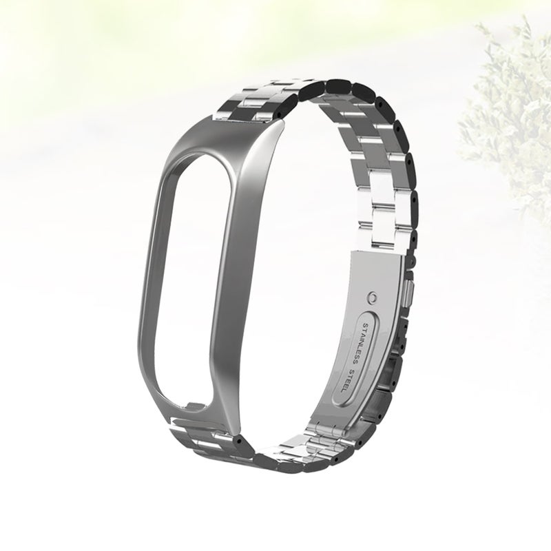 1pc Stainless Steel Watchband Wrist Strap Replacement Watch Bracelet Watch Strap Alternative Compatible for Tomtom - Image 5