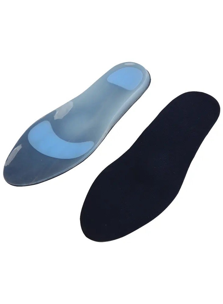 AID PLUS نعل سيليكون مع قماش صغير للراحة ودعم القدم مع امتصاص صدمات معزز