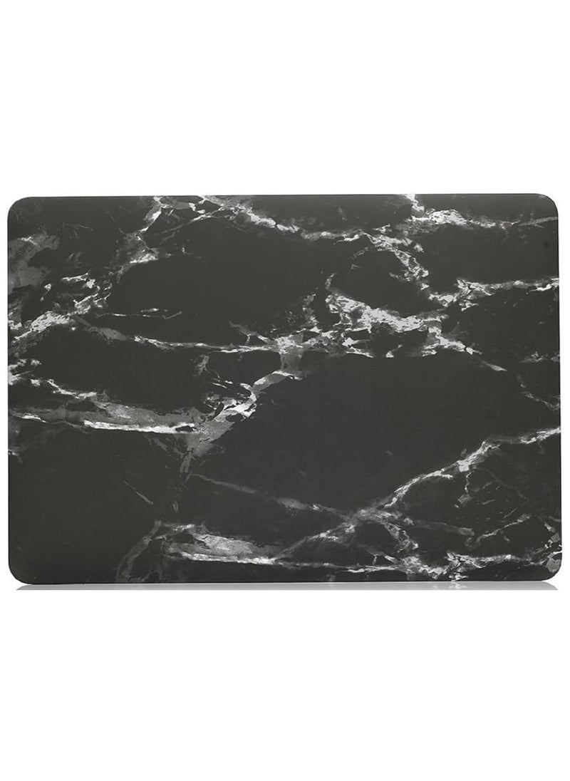 AMM Plastic Hard Shell Case Cover Compatible with MacBook Air 13-Inch with Retina Display & Touch ID, Model:- M1 A2337/A2179/A1932 Release 2022/2021/2020/2019/2018, Black Gray Marble  - Image 5