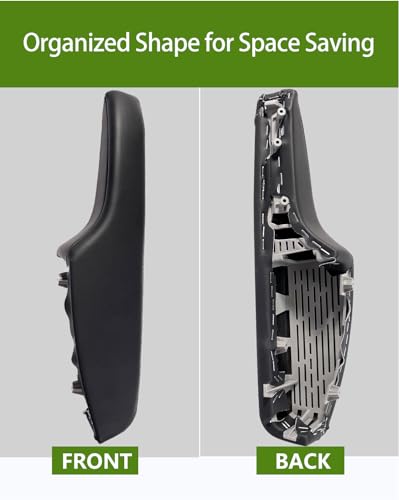 UMISHI Front Left Driver Side Inner Door Armrest 1WK37DX9AB Compatible with Dodge Charger 2011-2023 & Chrysler 300 2011-2023 (Left Driver Side) - Image 3