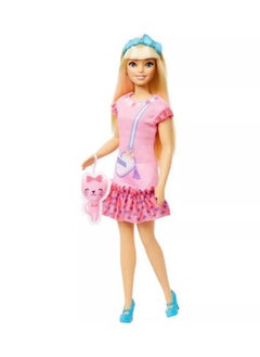 Barbie My First Barbie Core Doll - Blonde with Kitten  - Image 3