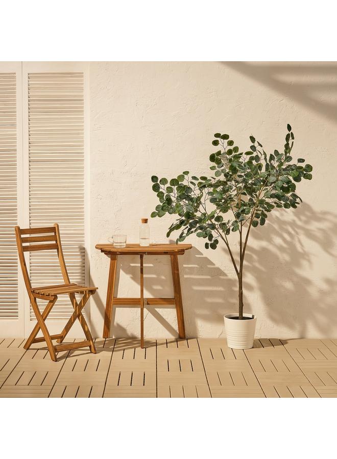 Zaboon Artificial Potted Plant, In/Outdoor Eucalyptus, 19 Cm - Image 3