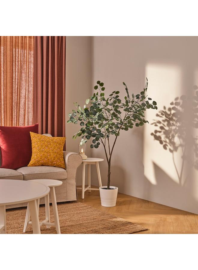 Zaboon Artificial Potted Plant, In/Outdoor Eucalyptus, 19 Cm - Image 2