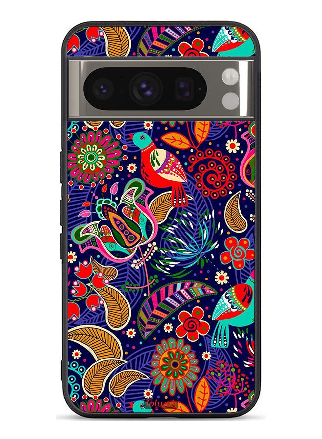 Tolwak Google Pixel 8 Pro Protective Case Cover Birds And Floral Pattern - Image 1