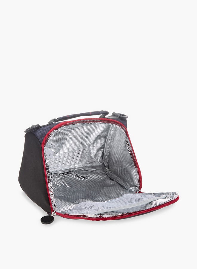 LBL by Shoexpress Boys Monster Truck Graphic Print Lunch Bag with Zip Closure  - Image 5