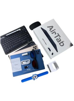 AirTab A16 Pro Max 5G Smart Tablet with 10.1 Inch Display 16GB RAM 1TB ROM 10000mAh Battery with Wireless Arabic Keyboard Black  - Image 2