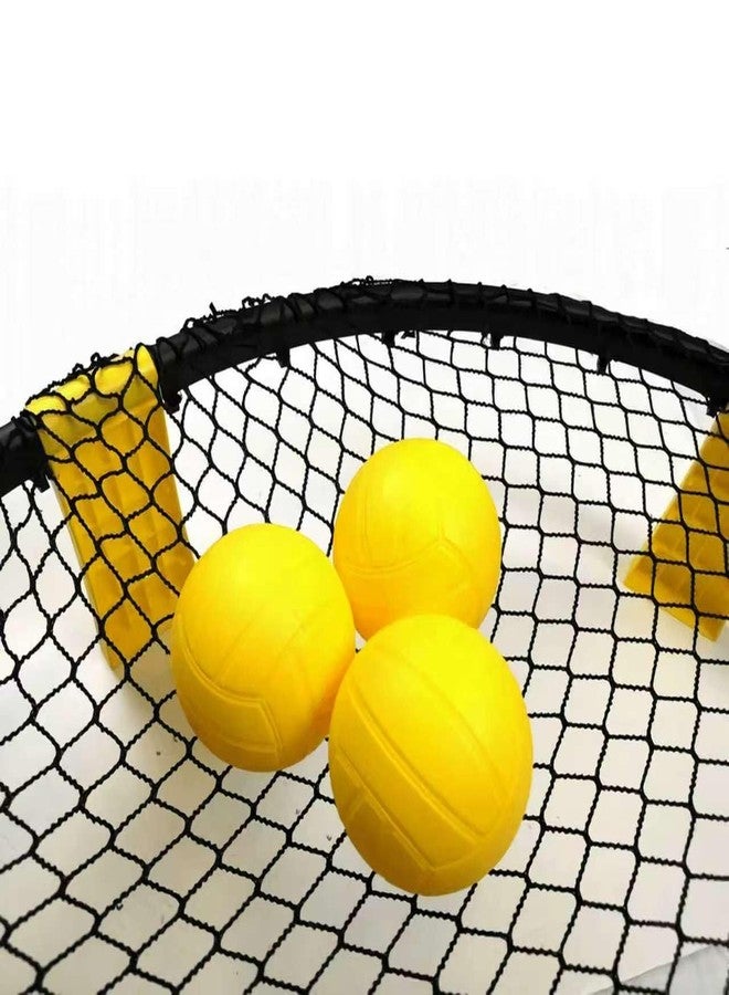 Aolowewin Spike Replacement Balls, 3-Pack 3.5-Inch Balls for All Roundnet Game Set,for Lawn Beach Volleyball, Water Pool Ball, Outdoor Yard Play (3 Balls with Pump) - Image 5