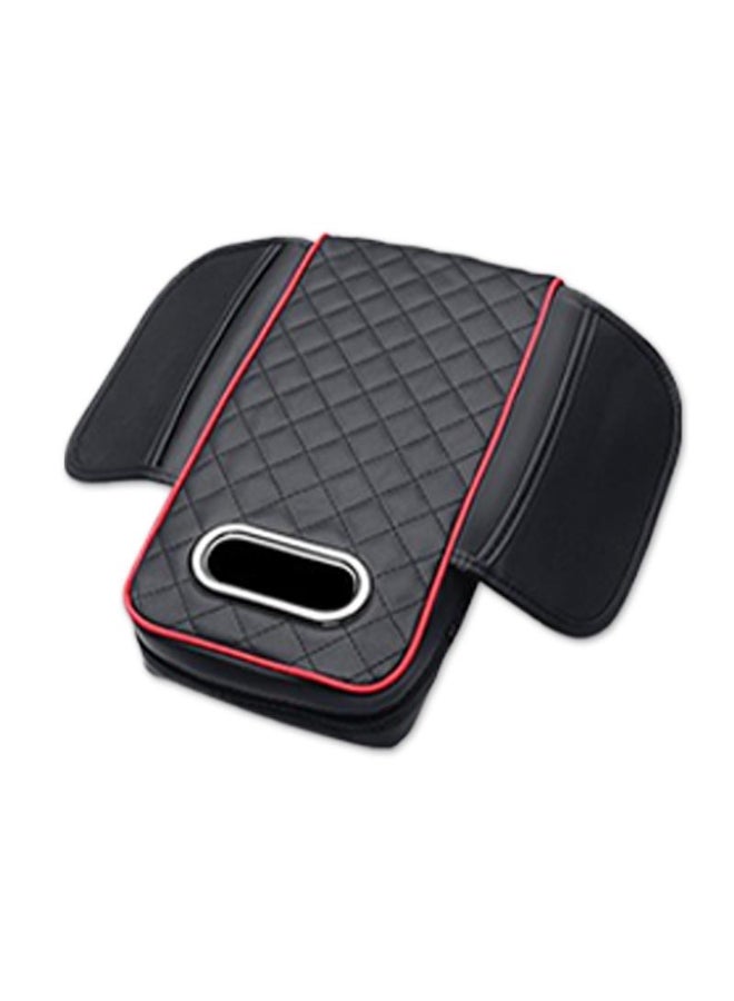 Seametal SEAMETAL Car Armrest Cover Leather Memory Foam Height Pad With Tissue Center Box Car Storage Bag