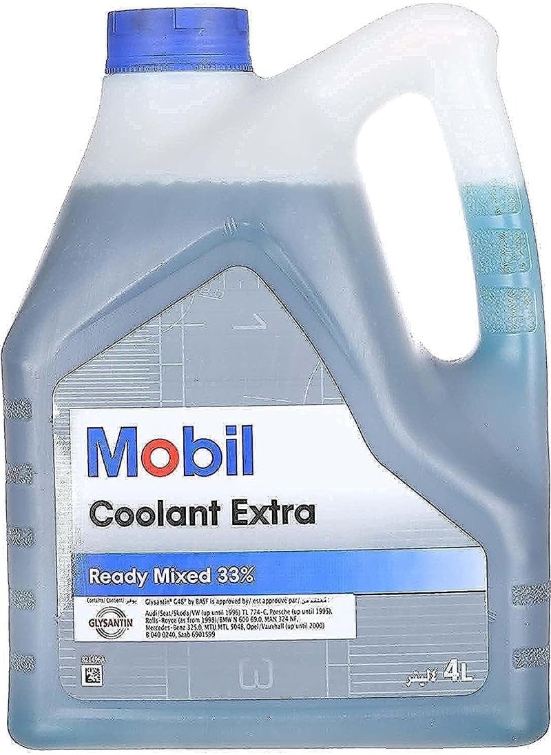 Mobil Mobil radiator coolant green/blue 4L 