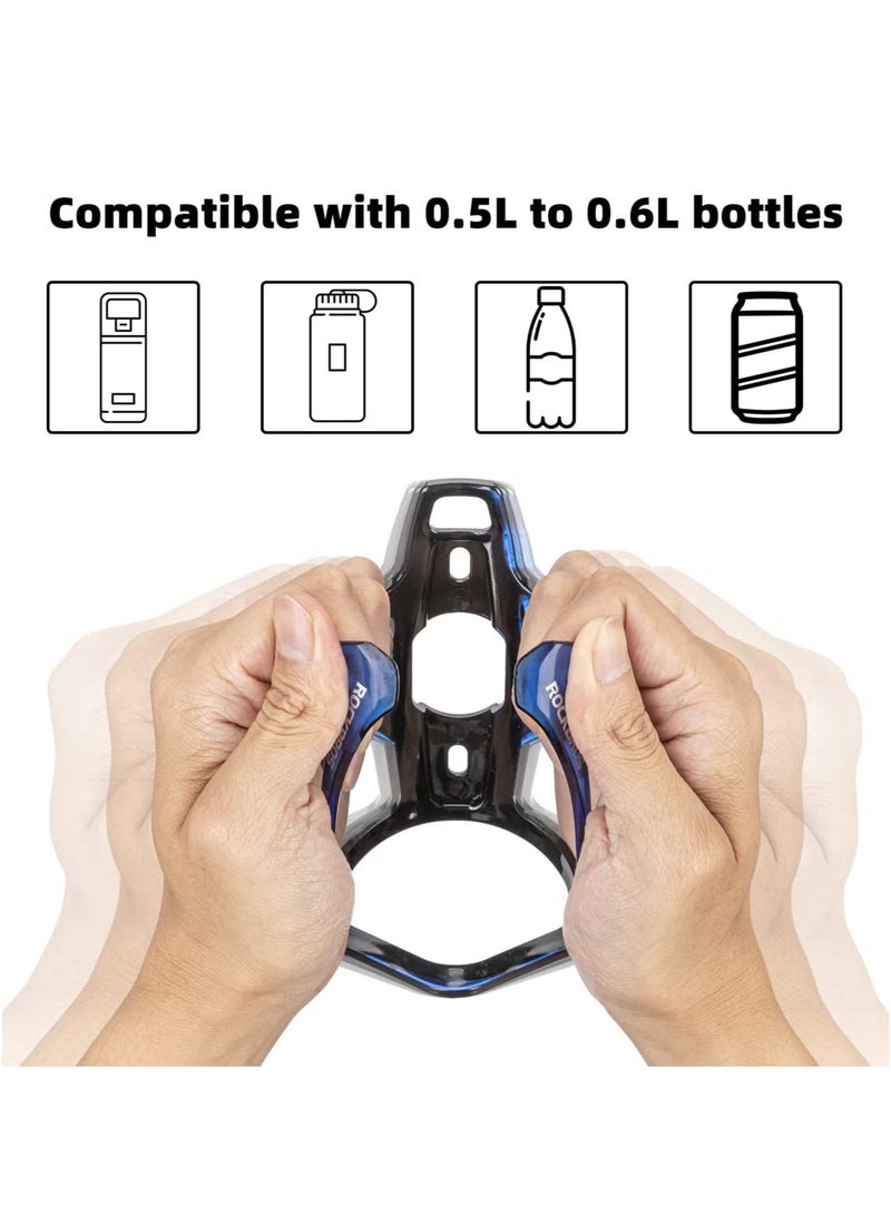 روكبروز حامل زجاجة ماء متين للدراجة خفيف للغاية مع أداة مسامير ، رف حامل أكواب عالمي لطريق MTB - Image 4