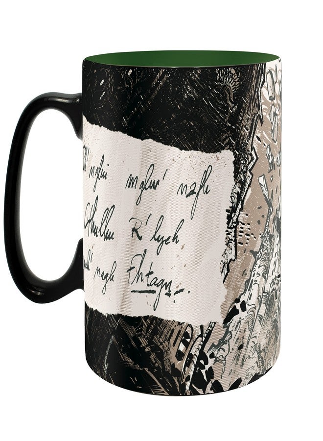 ABYSTYLE H.P Lovecraft The Call of Cthulhu Ceramic Coffee Tea Mug 16 Oz. Horror Story Cult Classic Creature Drinkware Merch Gift - Image 2