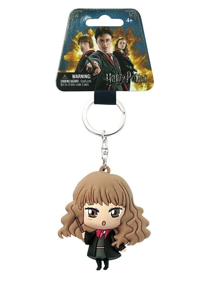 HARRY POTTER Kawaii Hermione 3D Foam Key Ring Key Accessory Multi-colored, 3" - Image 2