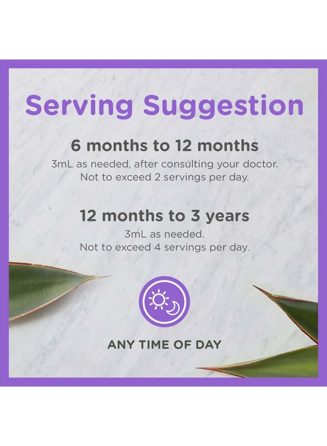 Zarbee's Baby Cough Syrup + Immune With Organic Agave + Zinc; Natural Grape Flavor; For Babies 6+ Months, 2 Fl Oz(Pack Of 1) - Image 4