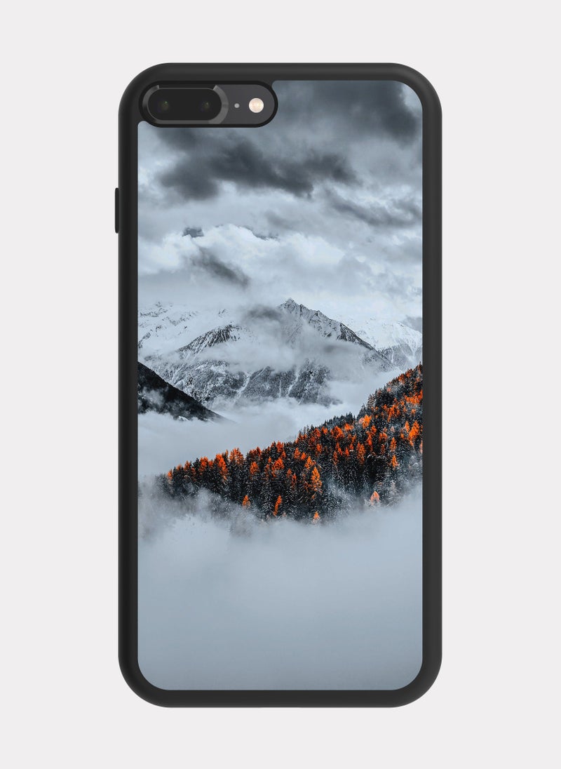 PXLAAT iPhone 8 Plus case cover Clouds And Mountains And Trees - Image 1