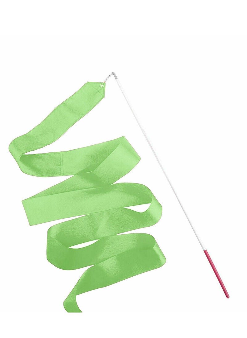 SportQ SportQ 4M Gymnastics Dance Strips for Kids, Rhythmic Dance Strips with Spinning Rod, Baton Art Dance Ribbons, Rhythmic Dance Strips  - Image 1