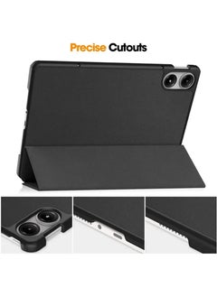Theodor Protective Flip Case For Xiaomi Redmi Pad Pro (2024) With Trifold Stand Auto Wake Sleep Shockproof Cover Hand mouse pointer  - Image 2