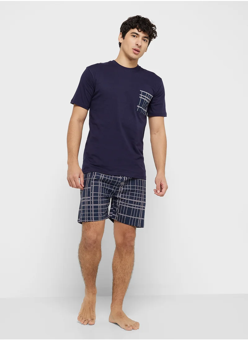 Seventy Five Nightwear T-Shirt & Shorts Sets