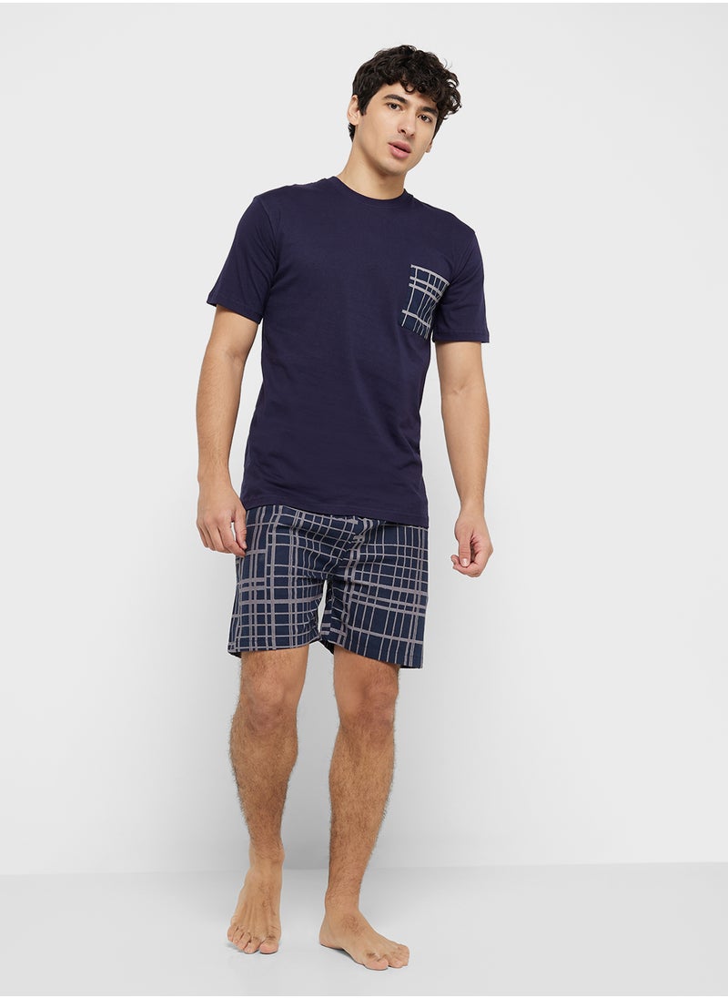 Seventy Five - Nightwear T-Shirt & Shorts Sets - Image 1