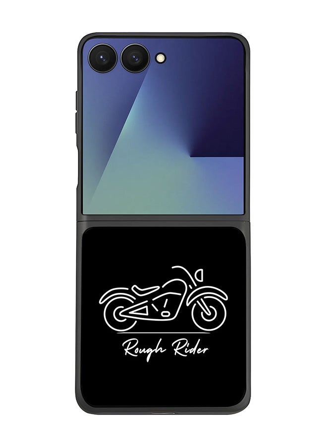 Stylizedd For Samsung Galaxy Z Flip7 Case,Slim fit Camera Protection, Shockproof Thin Phone cover  - Rough Rider