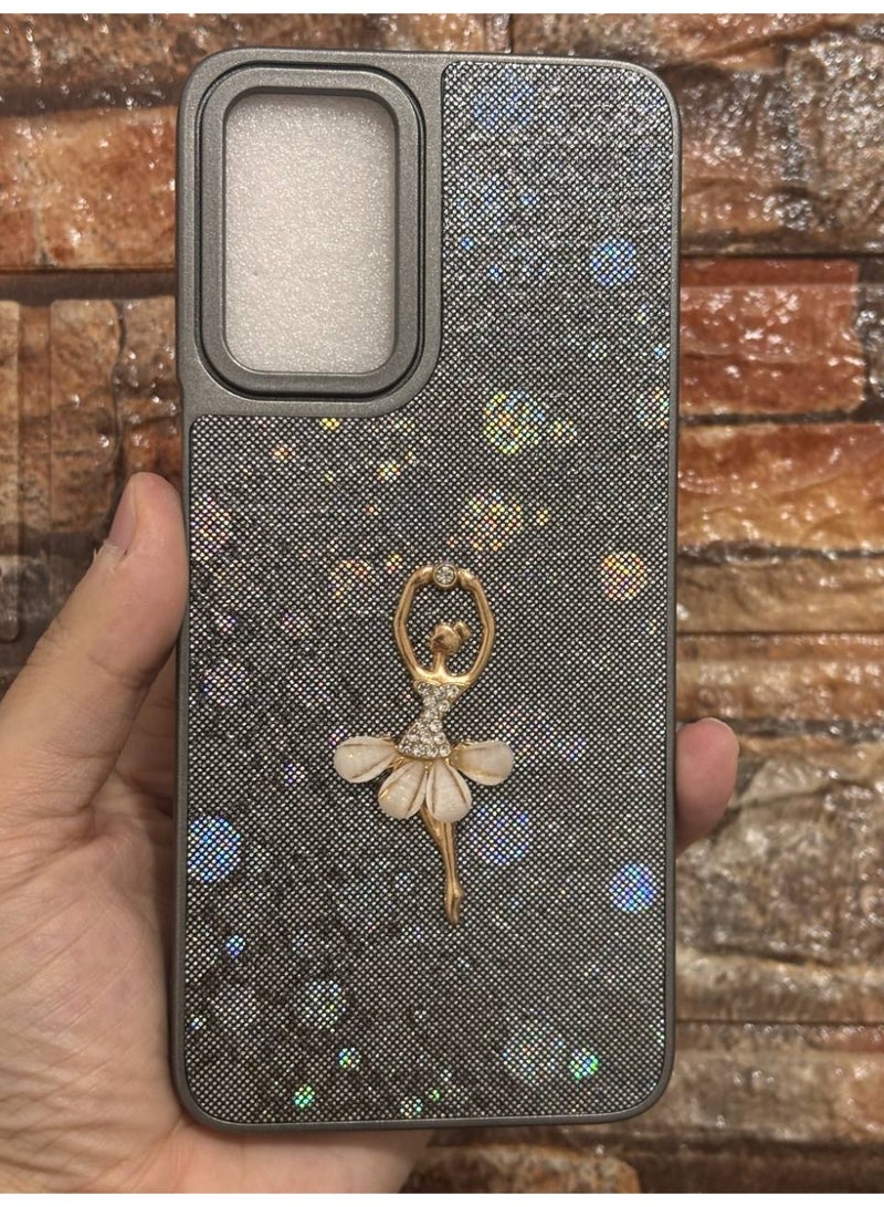 Ballet Dancer Printed Back Cover Compatible with Phone  OPPO A54 / A55 / A16 - Image 1