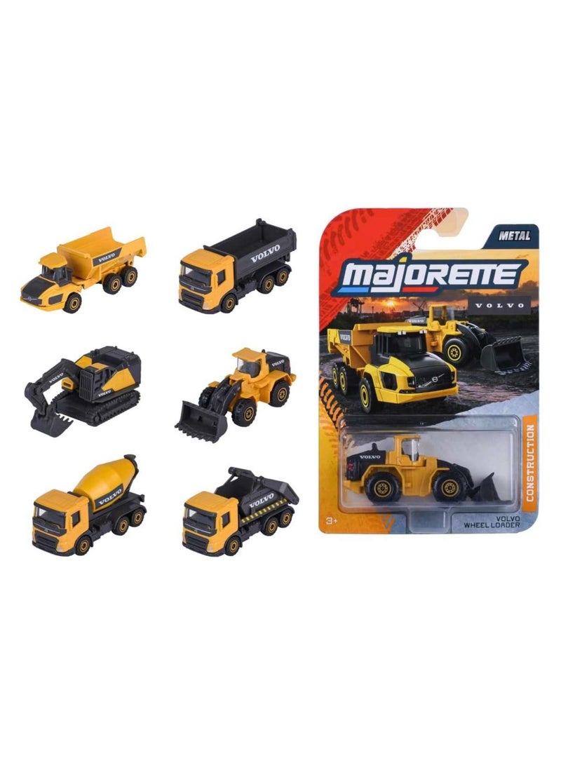 Volvo Construction Premium Die-Cast Vehicles, Assorted 6 Designs Heavy Duty Truck & Machinery Toy Set - Image 3